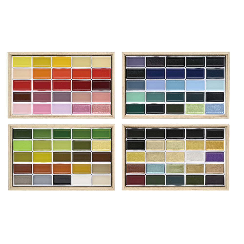 Gansai Tambi 100 Color Set 4 from Kuretake