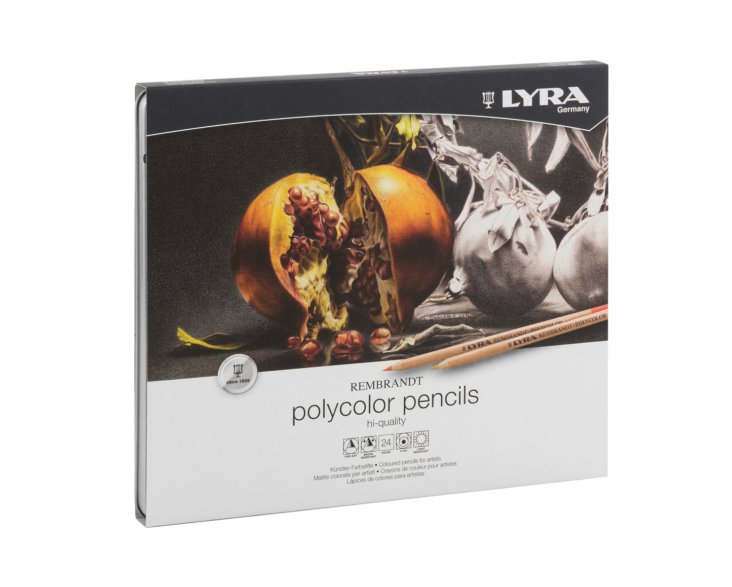 LYRA Polycolor Pencil Tin of 24