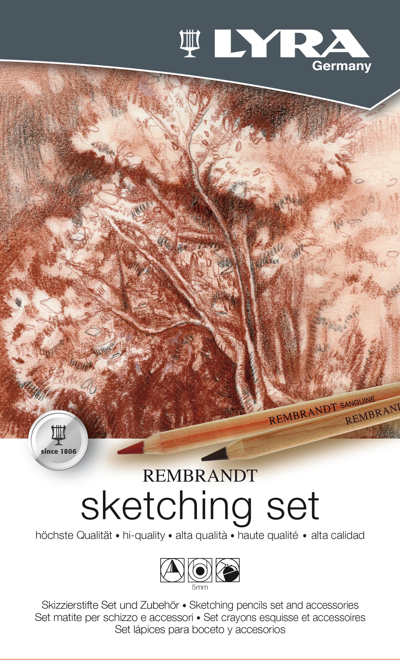 Rembrandt Sketching Set