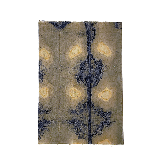 Grey Shibori  LamaLi Journal 5.9"x3.9" - 200 pages