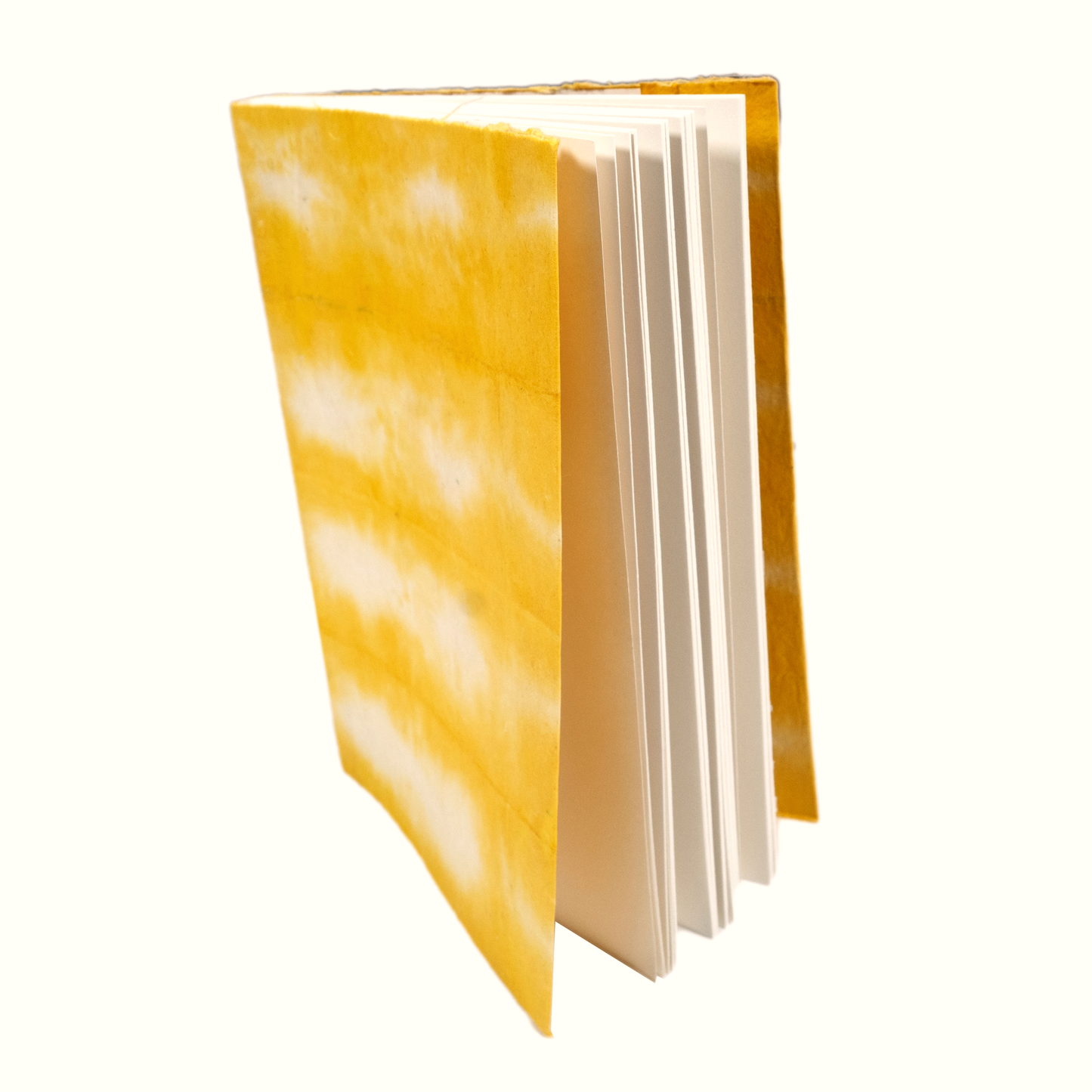 Yellow Shibori  LamaLi Journal 5.9"x3.9" - 200 pages