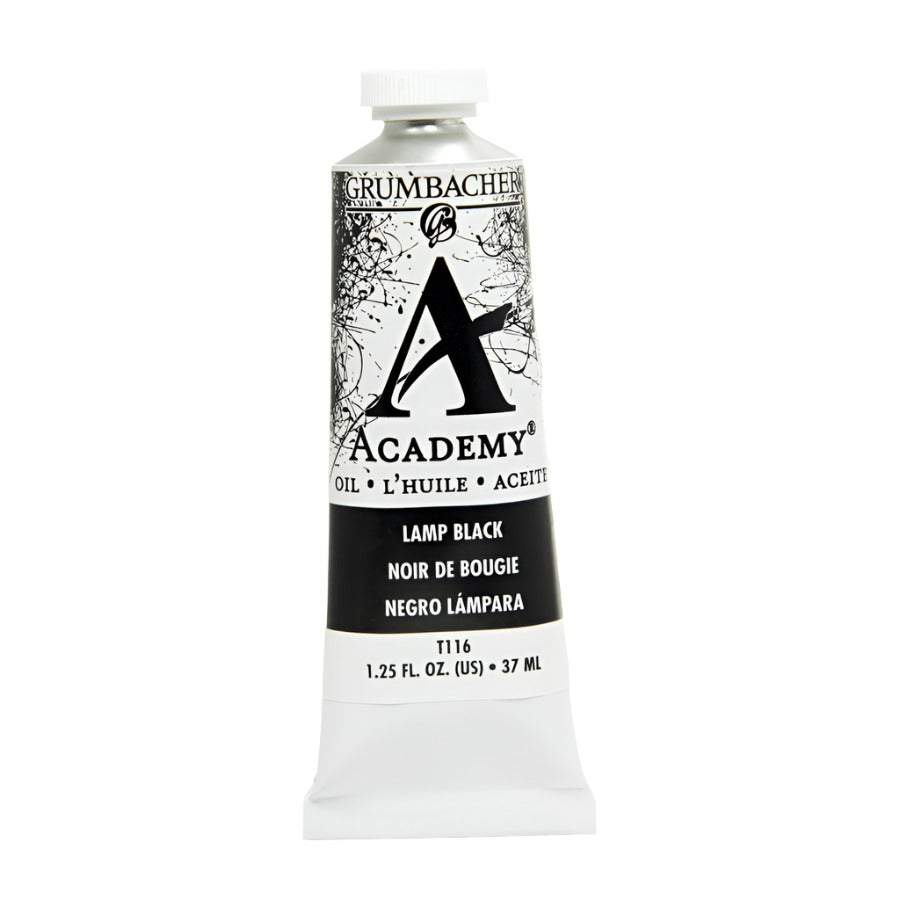 Lamp Black 37ml Oil Paint