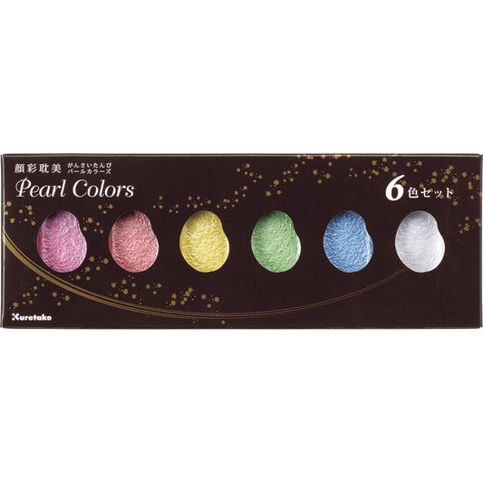 Gansai Tambi PEARL 6 Color Set MC20PC/6V