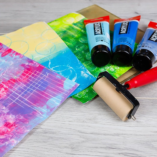 Print, Press & Discover Talens & Gelli Plate workshop