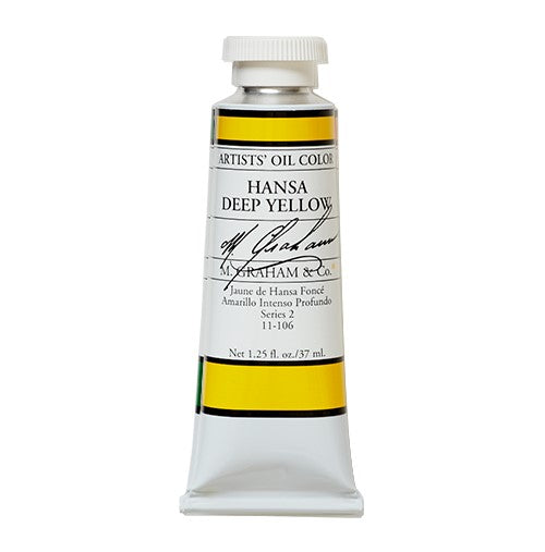 Hansa Yellow Deep 37ml 106 Artist Oil Paint