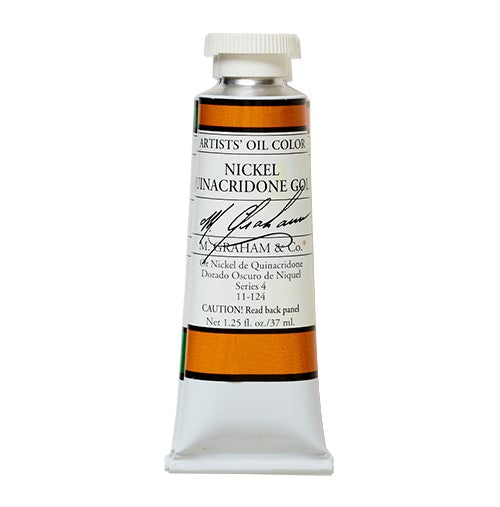 Nickel Quinacridone Gold 37ml 124 Artist Oil Paint