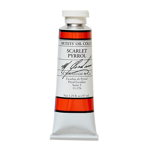 Scarlet Pyrrol 37ml 176 Artist Oil Paint