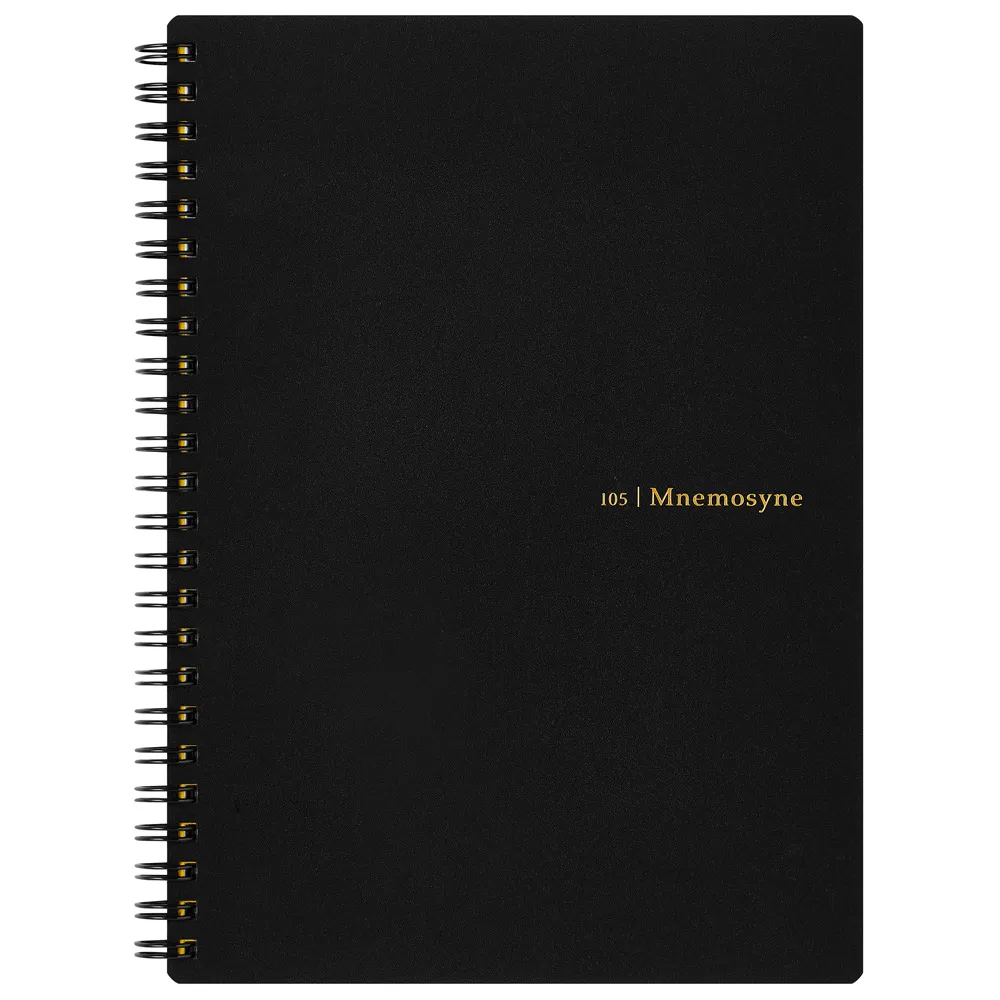 A5 Mnemosyne Wire-Bound 5mm Dot Grid - 80 pages