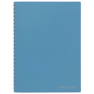 A6 Septcouleur Notebook from Maruman 4.1" x 5.9" 100sheets w/ 3mm grid