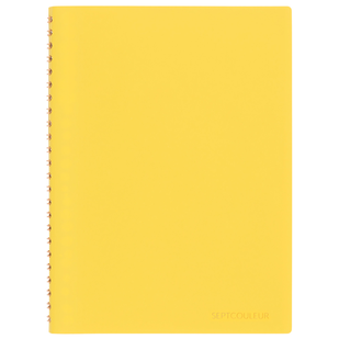 A6 Septcouleur Notebook from Maruman 4.1" x 5.9" 100sheets w/ 3mm grid