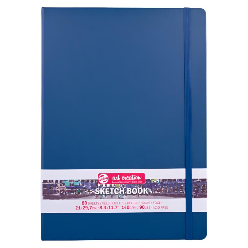 Talens Art Creation Sketchbook - Navy Blue 11.7" x 8.3" Large Portrait