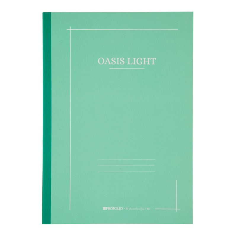 7"x 9.9" B5 Large Mint Oasis Light Notebook