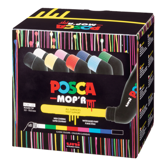 Mop'r Set with 8 colors