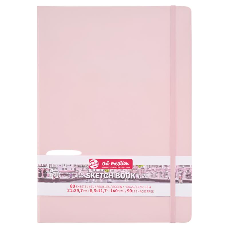 Talens Art Creation Sketchbook - Pastel Pink 11.7" x 8.3" Large Portrait