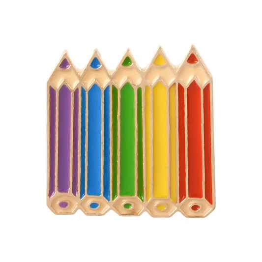 Enamel Pin: Pencils