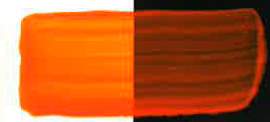 Neon Orange 200ml Tube Acrlyic