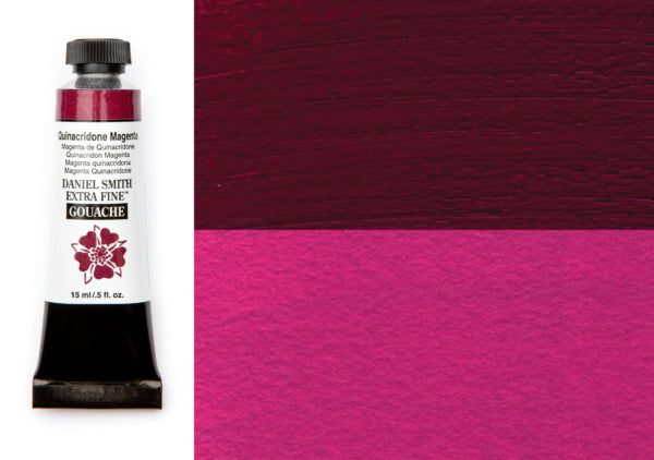 Quinacridone Magenta 15ml Daniel Smith Gouache