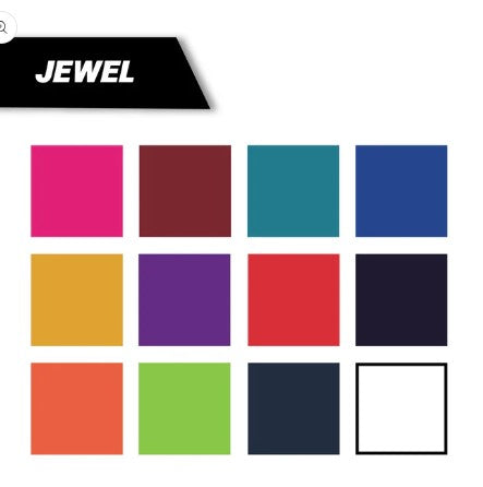 12pc Acrylic 1.2mm FINE Jewel Marker Set