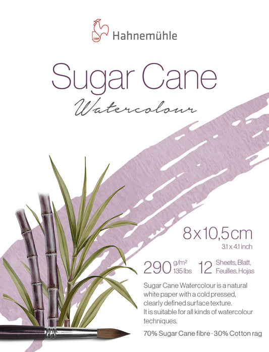 Mini Sugar Cane Watercolor Pad by Hahnemuhle 3.1"x4.1"