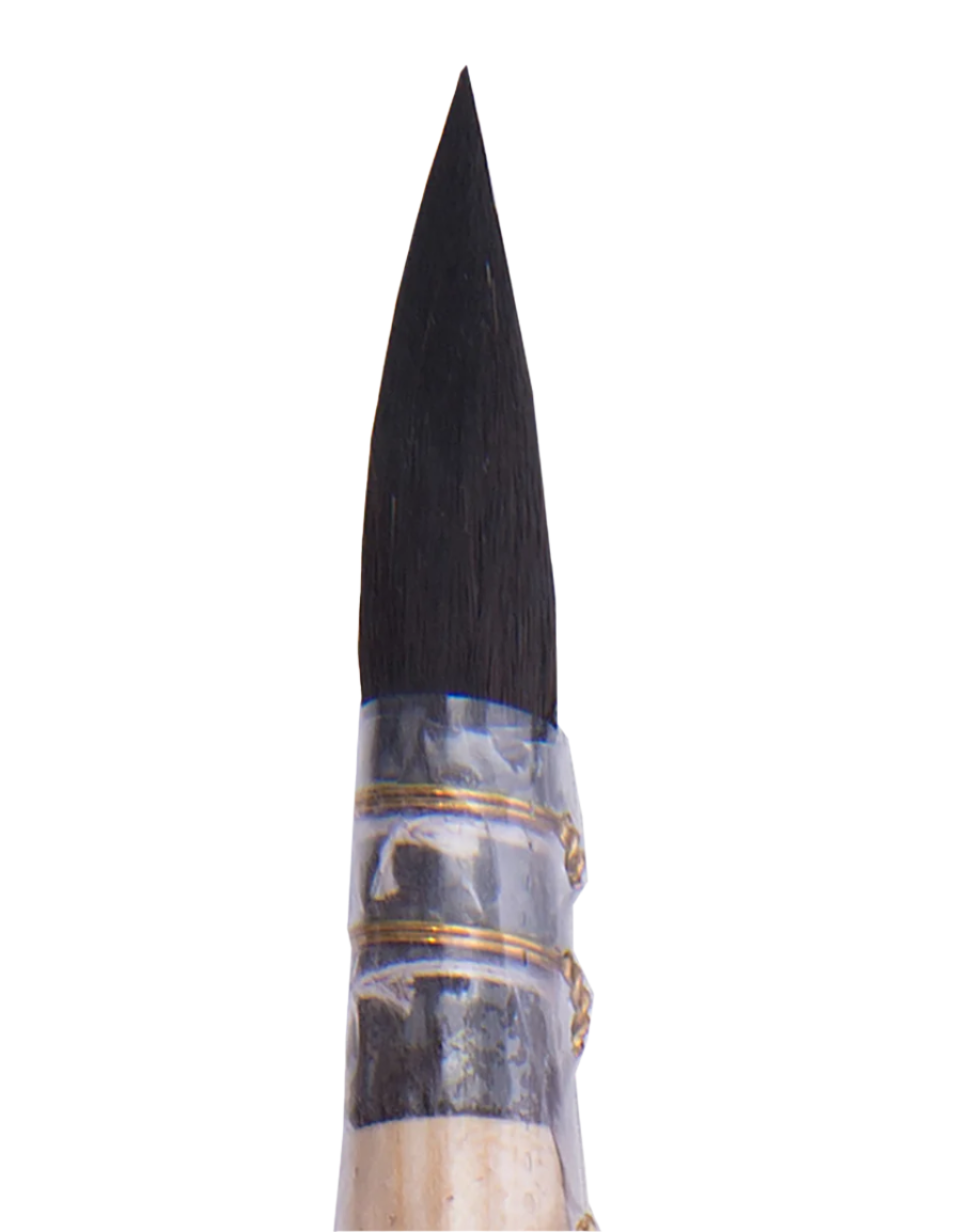 Dynasty Pure/Blended Squirrel Quill Brushes - 6 sizes available