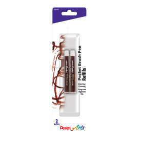 Pocket Brush Pen REFILLS Sanguine Pkg/2