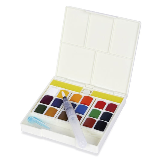 La Petite Aquarell Hands-Free Watercolour Box: 18 colors. Box Only - Magic Arm not included