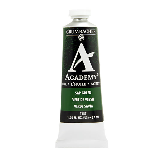 Sap Green Academy Oil Paint