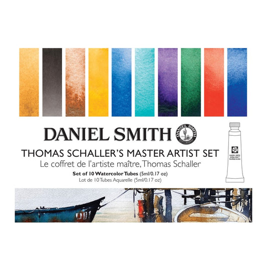 Thomas Schaller’s Master Artist Set – Daniel Smith watercolors (10 tube)