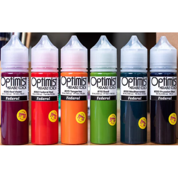 Optimist Sketching Set of 6 Federal Ink Colors