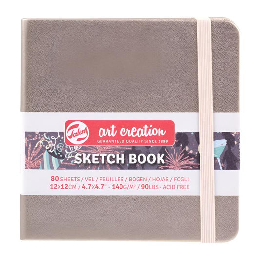 Talens Art Creation Sketchbook - Pink Champagne 4.7" x 4.7" Small Square