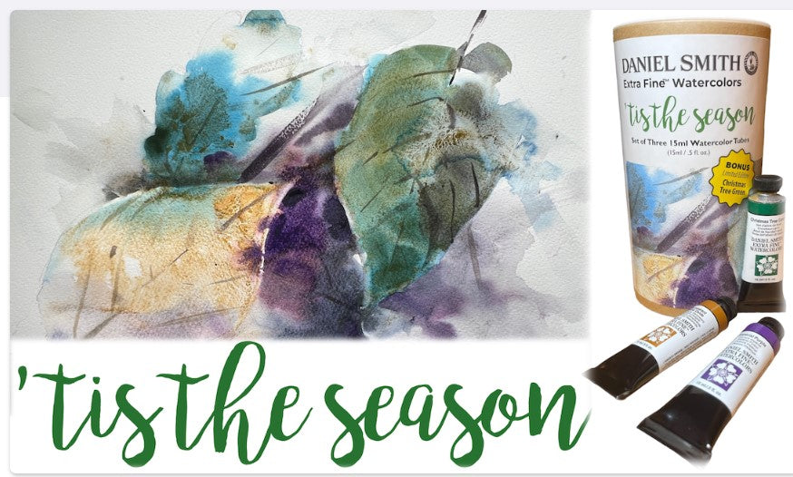 'Tis the Season Daniel Smith Watercolor Set (3 colors)