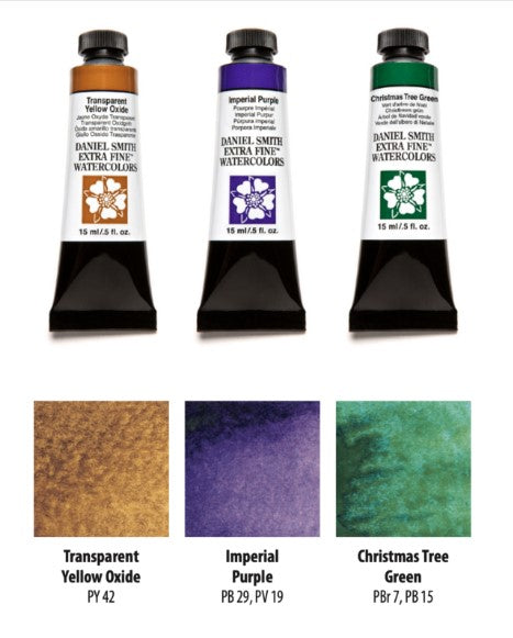 'Tis the Season Daniel Smith Watercolor Set (3 colors)