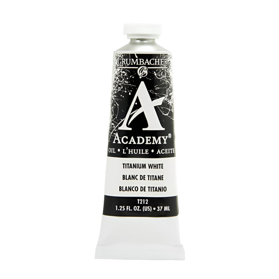 Titanium White 37ml tube Academy Oil Color