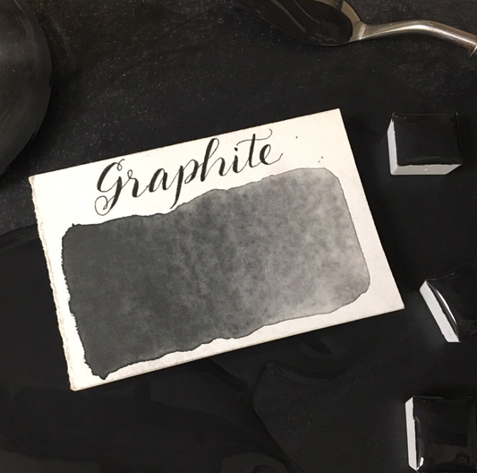 Graphite Half Pan Watercolor: Stoneground Paint Co.