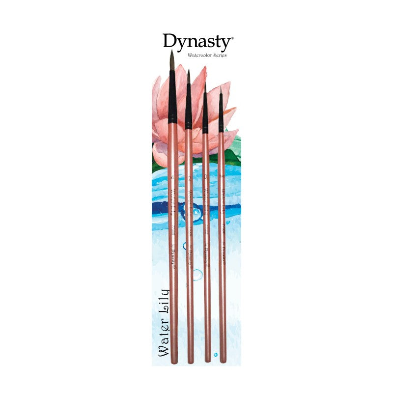 #6 Water Lily Short-handled FM Dynasty Brush Set