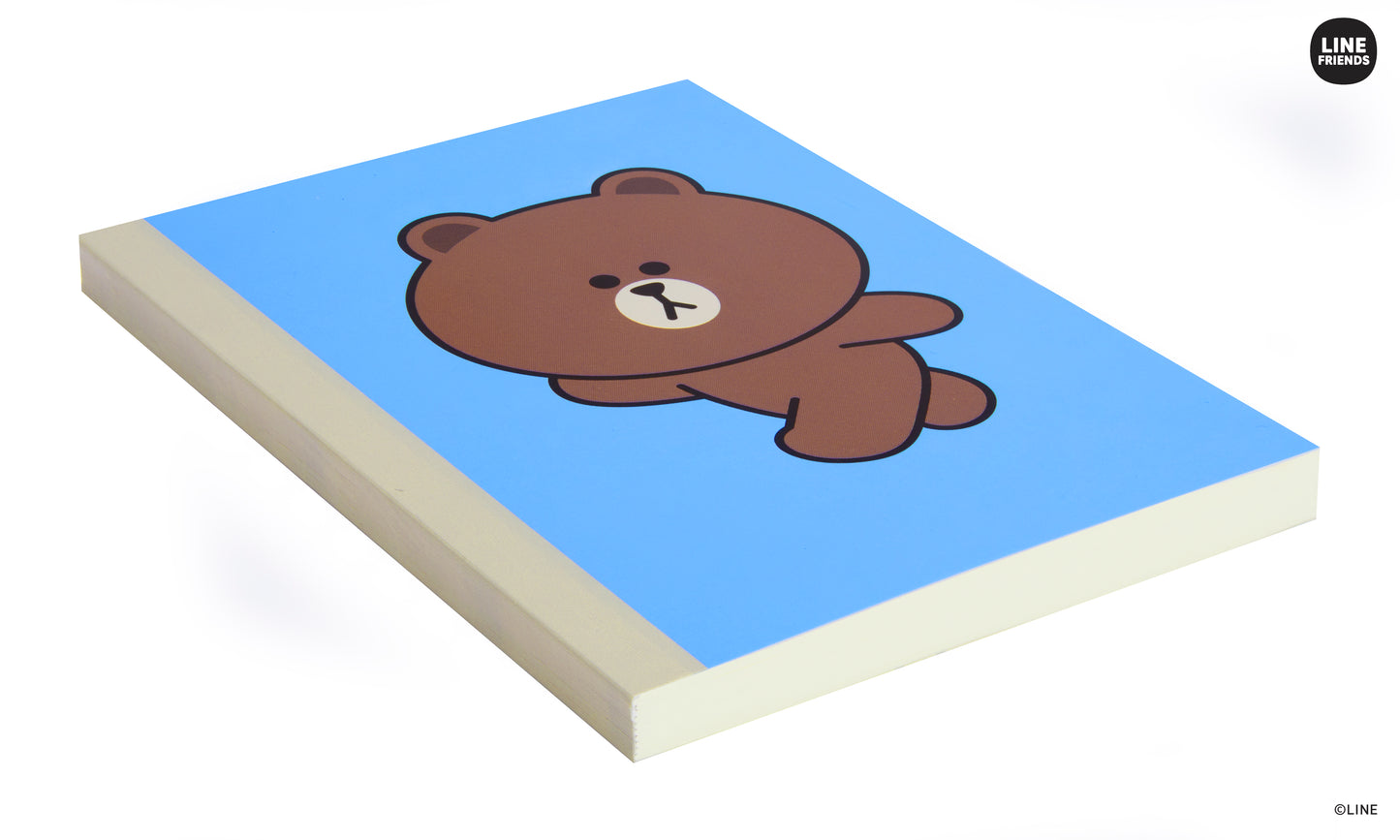A6 "Brown" Oasis Line Friends Notebook
