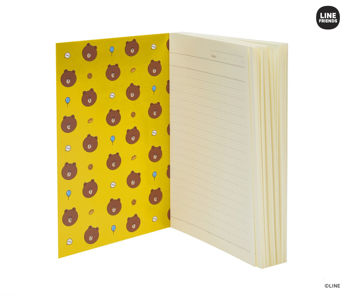 A6 "Brown" Oasis Line Friends Notebook
