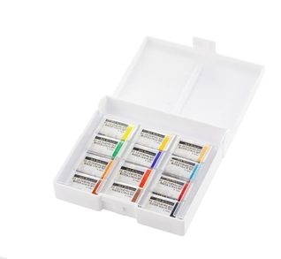 ESSENTIALS Yarka 12color Watercolor Set in plastic palette