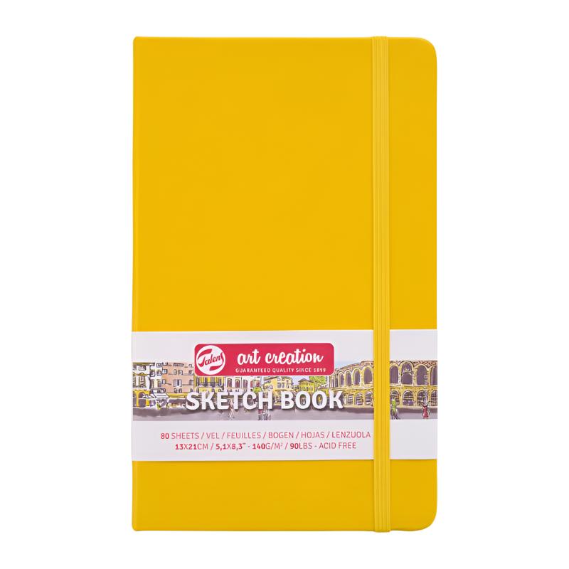 Talens Art Creation Sketchbook - Golden Yellow 8.3" x 5.1" Medium Portrait