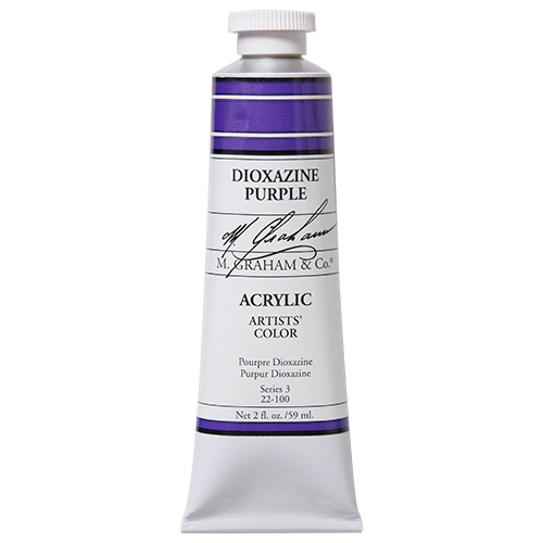 Dioxazine Purple 2oz (59ml) Acrylic Paint Tube – spokane-art-supply
