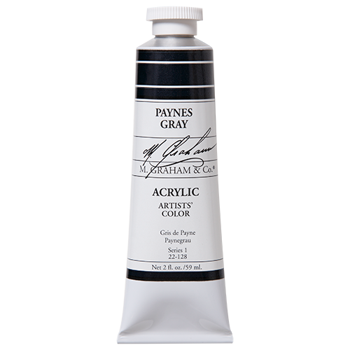 Payne's Gray 2oz (59ml) Acrylic Paint Tube