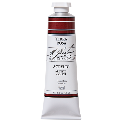 Terra Rosa 2oz (59ml) Acrylic Paint Tube