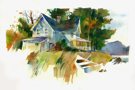 Stan Miller Watercolor Workshop: Watercolor, From Realism to Abstraction / Portrait / Landscape / Animal / Flower