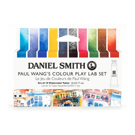 Paul Wang’s Master Colour Play Lab Set Daniel Smith watercolors