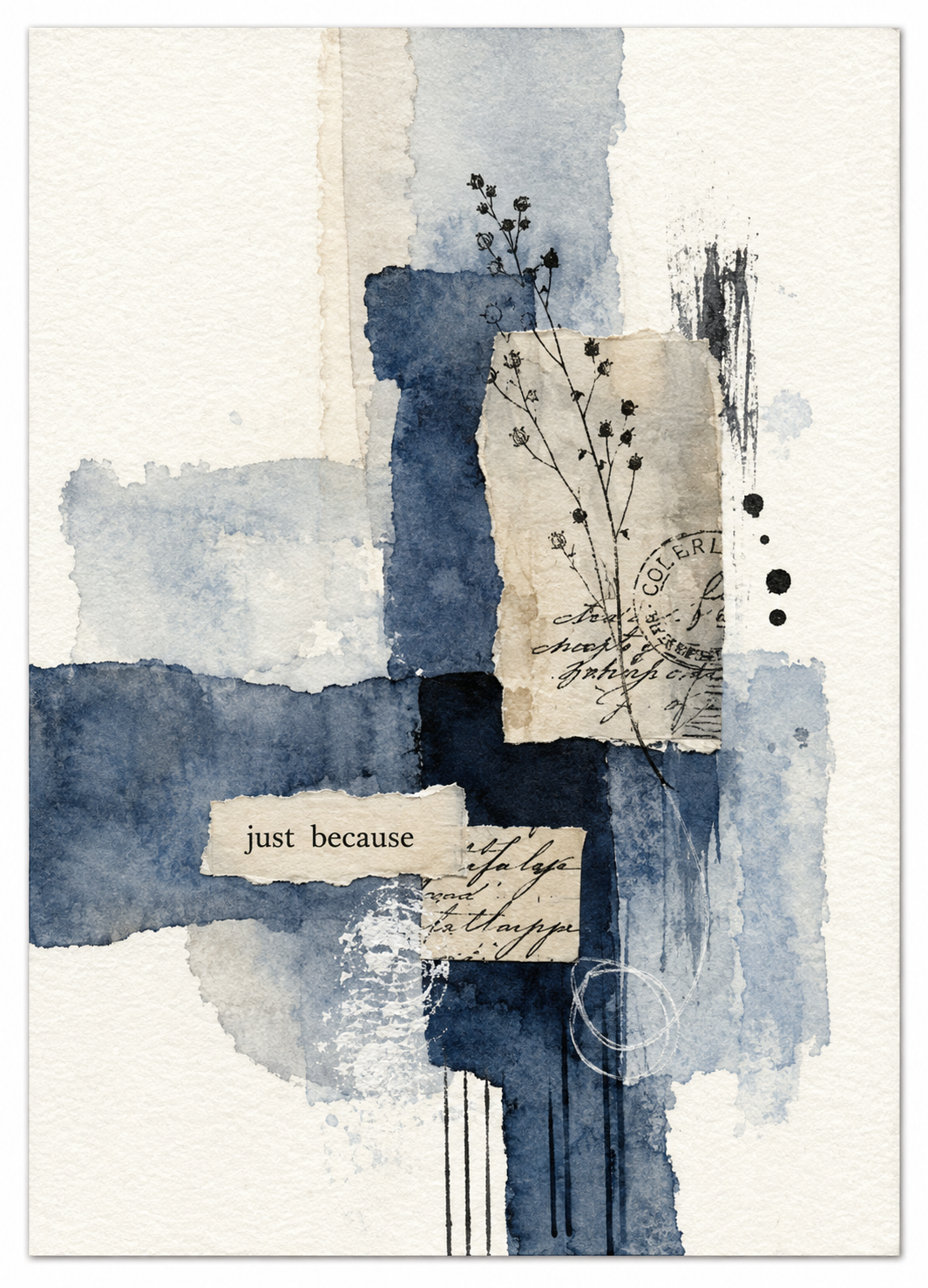 Little Works of Heart: Abstract Collage Art Cards with Kay Lodahl