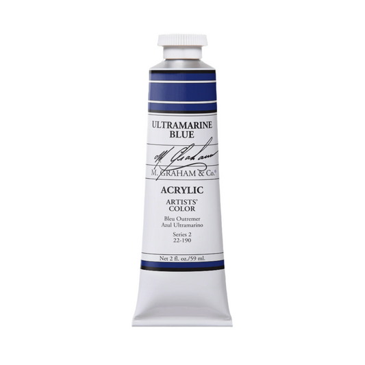 Ultramarine Blue 2oz (59ml) Acrylic Paint Tube