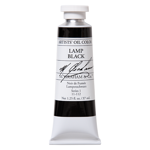 Lamp Black 37ml 112 Artist Oil Paint