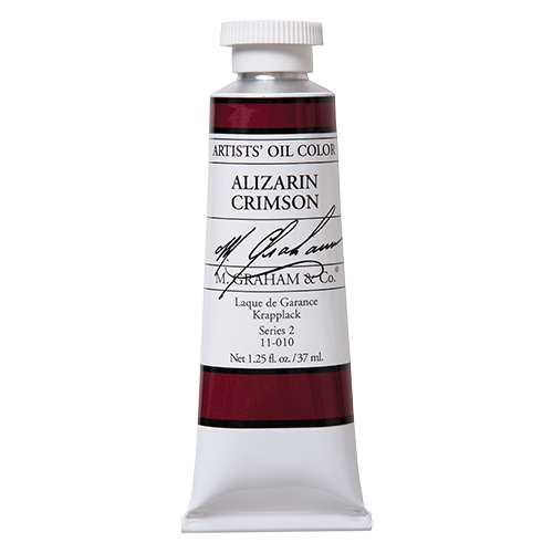 M Graham Alizarin Crimson Oil