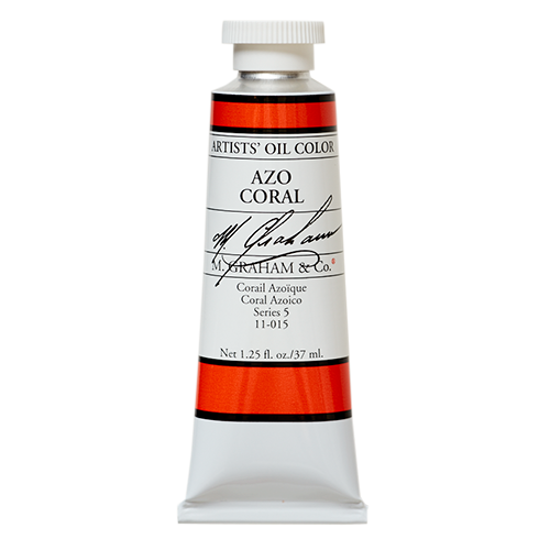 Azo Coral 37ml 015 Artist Oil Paint