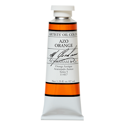 Azo Orange 37ml 017 Artist Oil Paint